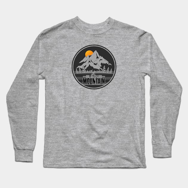 Big mountain Long Sleeve T-Shirt by graphicganga